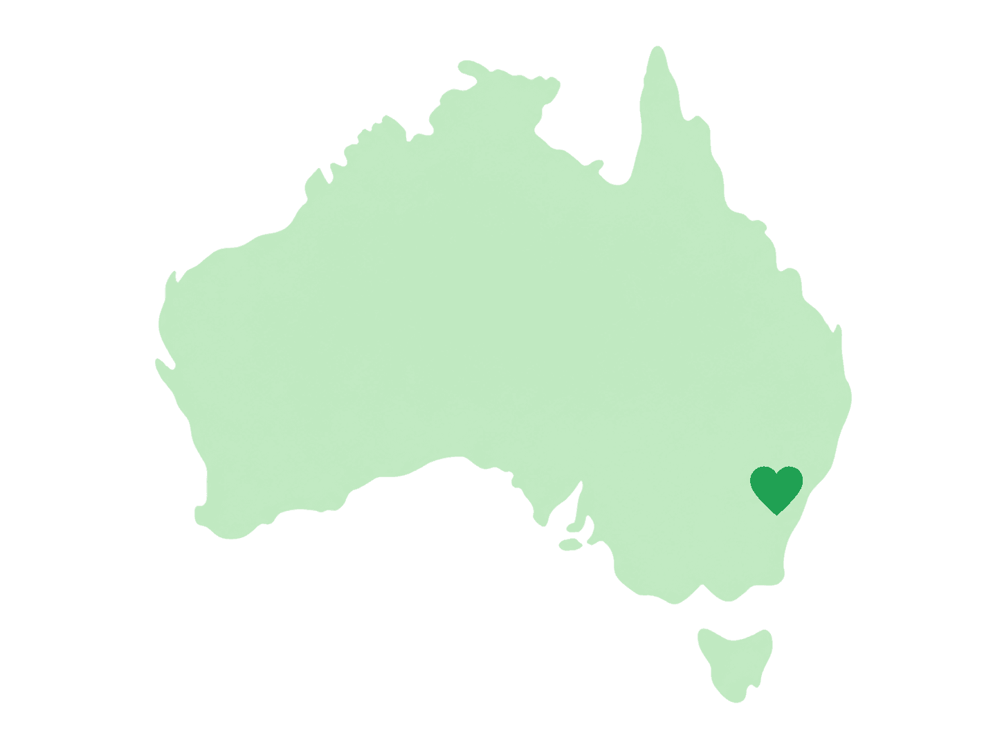Map of Australia